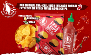 Ribble Chips mit Sriracha